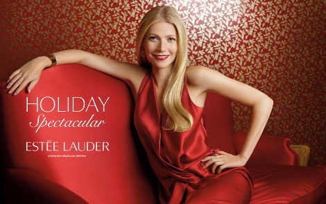 Gwyneth Paltrow en una campaña para Estée Lauder
