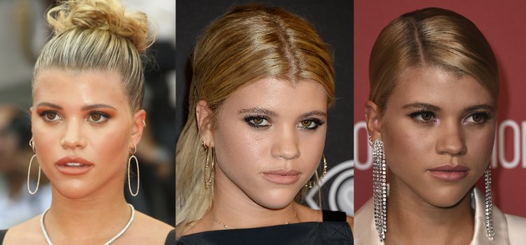 Sofia Richie opts for thin, rounded brows