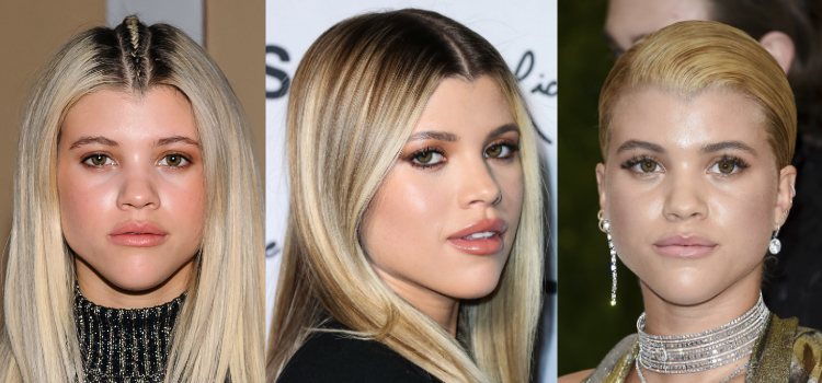 Sofia Richie chose a juicy and hydrating finish for skin makeup