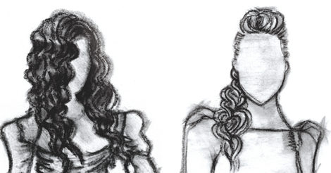 Dos de los peinados que lucirán dos invitadas a los Goya 2013