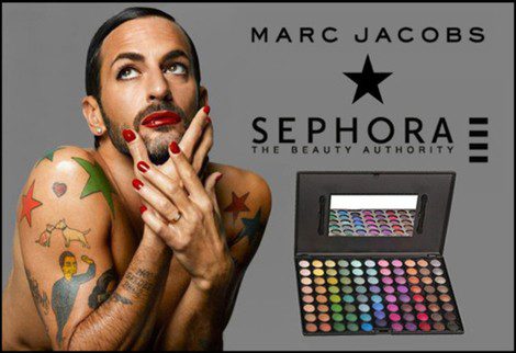 Marc Jacobs en su colaboración con Sephora 