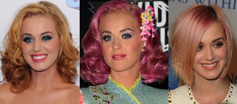 Katy Perry, Justin Bieber y Shakira protagonizan los cambios de look más comentados de 2011.