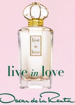 'Live in Love' el nuevo aroma de Oscar de la Renta