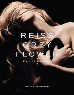 Reiss Grey Flower