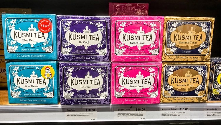 El té Kusmi ofrece propiedades antiedad y détox