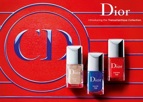 Esmaltes de uñas de la colección 'Transatlantique' de Dior