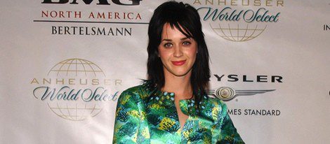 Katy Perry se dio a conocer con una melena a capas y el flequillo ladeado