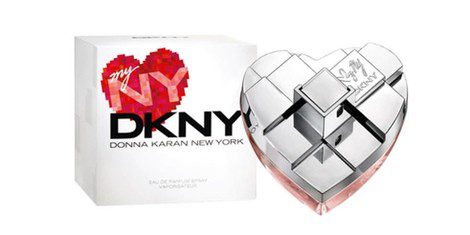Frasco del perfume 'DKNY MYNY', inspirado en los rascacielos de Nueva York