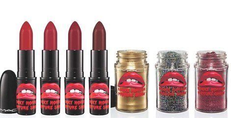 Barras de labios y brillantinas de la colección 'The Rocky Horror' de MAC
