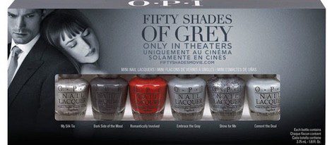 OPI lanza una colección de esmaltes inspirada en '50 Sombras de Grey'