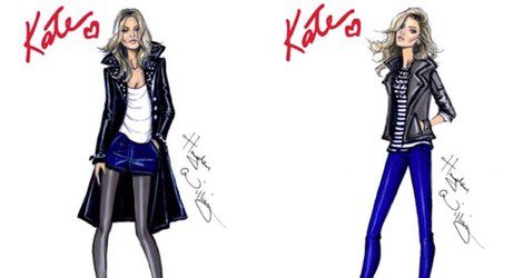 Kate Moss protagoniza la campaña 'Idol Eyes' de Rimmel London dibujada por Hayden Williams