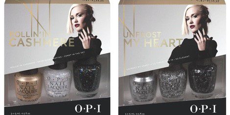 Minipacks de OPI diseñados en colaboración con la cantante Gwen Stefani