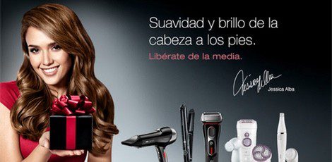 Jessica Alba protagoniza la campaña 'Libérate' de Braun