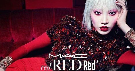 El color rojo acaba convirtiéndose en el protagonista de la nueva línea de maquillaje de MAC