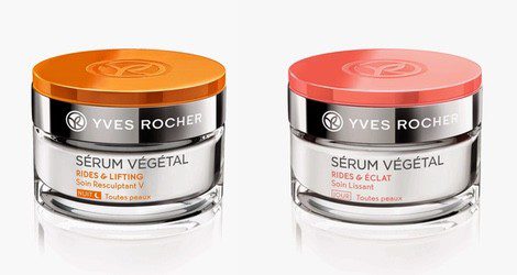 Cremas anti-arrugas de Yves Rocher de su línea 'Sérum Vegetal'
