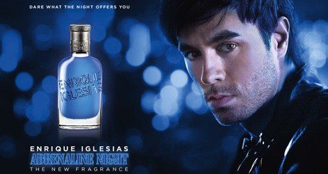 Enrique Iglesias renueva su fragancia 'Adrenaline' en versión 'Night'