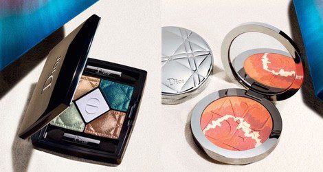 La nueva colección de Dior 'Tie Dye', incluye dos paletas de sombras de ojos y de coloretes