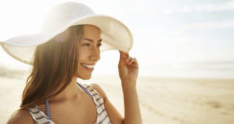 Los sombreros y las gorras permiten que los rayos UV no penetren en nuestro cuero cabelludo