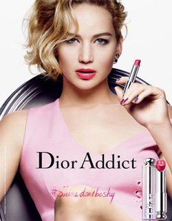 Jennifer Lawrence presenta 'Dior Addict Lipstick'