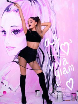 Ariana Grande en la nueva campaña 'Viva Glam'