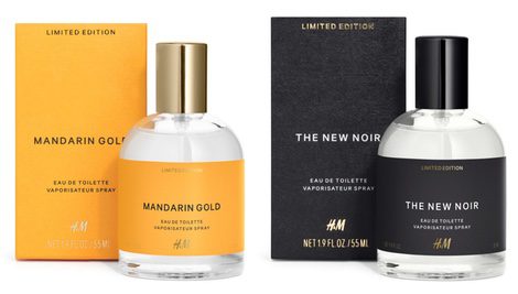 'Mandarin Gold' y 'The New Noir', los dos nuevos aromas de H&M