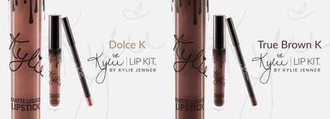 Los labiales 'Dolce K' y 'True Brown K' de Kylie Jenner