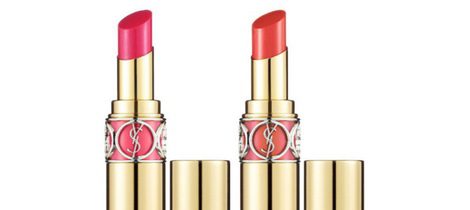 Labiales Rouge Volupté Shine Lipsticks de Yves Saint Laurent en su colección 'Boho Stone'