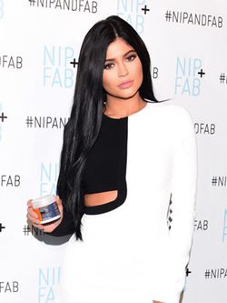 Kylie Jenner como imagen de NIP + FAB