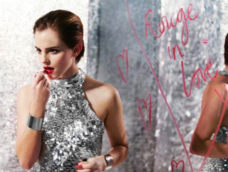 Primeras imágenes de Emma Watson en la campaña 'Rouge in Love' de Lancôme
