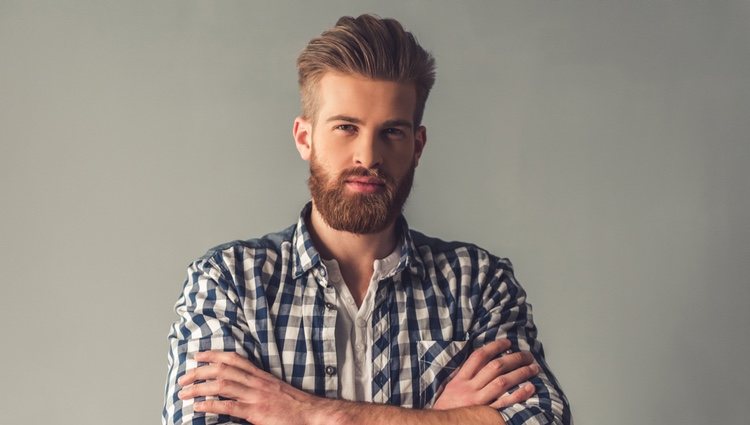 Para caras alargadas la barba más frondosa es recomendable