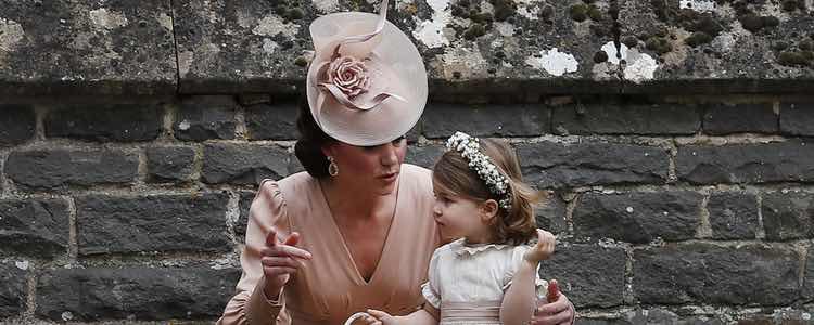 Kate Middleton en la boda de su hermana