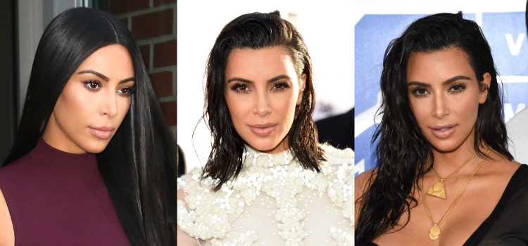 El contouring es sin duda uno de los imprescindibles en los looks de Kim Kardashian