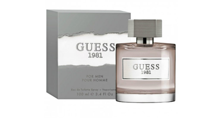 'Guess 1981 for men', la nueva fragancia masculina de Guess