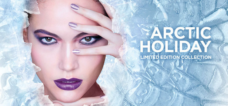 Imagen promocional de la colección 'Arctic Holiday' de Kiko Cosmetics