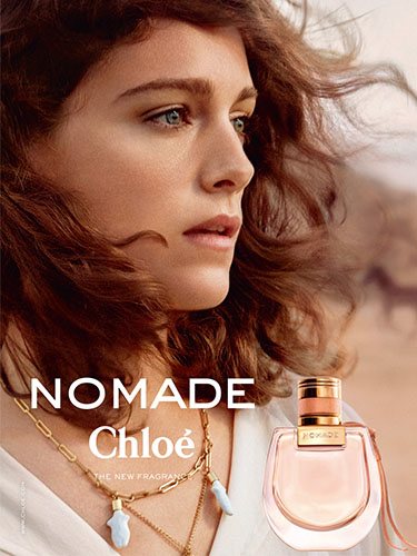 Imagen promocional de 'Nomade', la nueva fragancia de Chloé