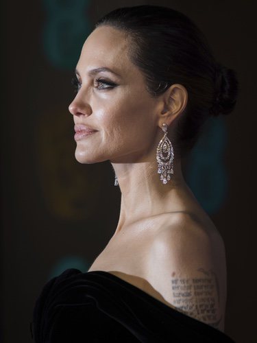 Angelina Jolie con un maquillaje perfecto