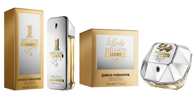'Lucky', la nueva versión de los perfumes '1 Million' y 'Lady Million' de Paco Rabanne