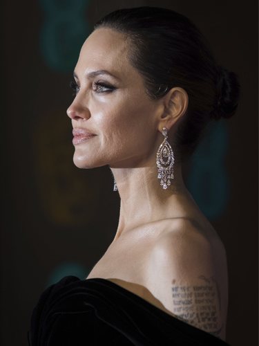 Angelina Jolie, en los Premios BAFTA 2018
