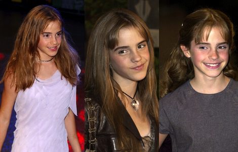 Looks de Emma Watson cuando era una niña