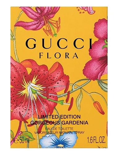 Empaque de 'Flora Gorgeous Gardenia', el nuevo perfume de Gucci