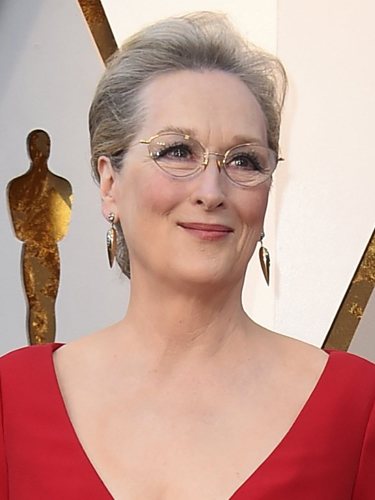 Meryl Streep en la alfombra roja de los Premios Oscar 2018