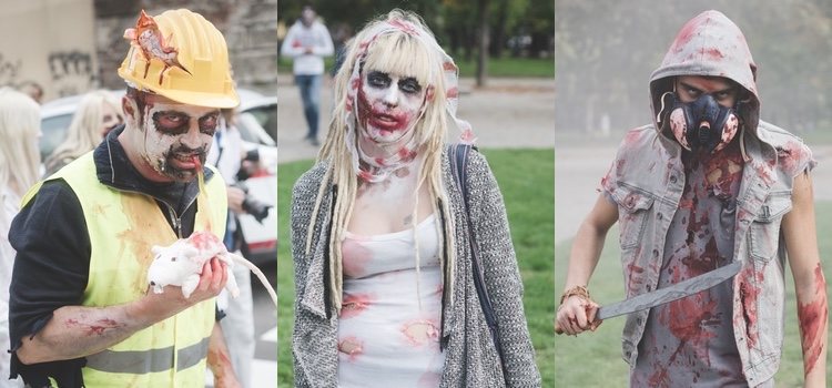 El disfraz de zombie se ha convertido en todo un clásico de Halloween
