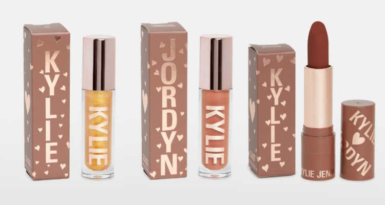 Los labiales gloss y la barra de labios de la colección 'Kylie x Jordyn'