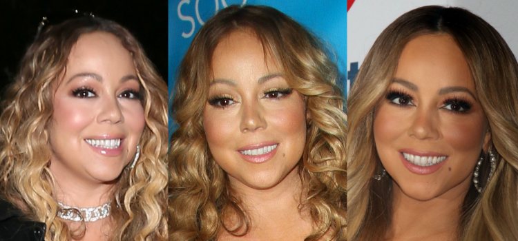 En las cejas de Mariah Carey se pueden apreciar aun las modas de los 90