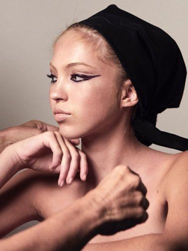 Lila, hija de Kate Moss, debuta como modelo para Marc Jacobs