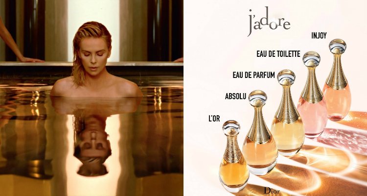 Charlize Theron es imagen de las distintas ediciones 'J'Adore' desde 2004