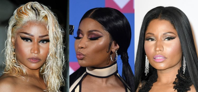 El contouring es esencial en el makeup de Nicki Minaj
