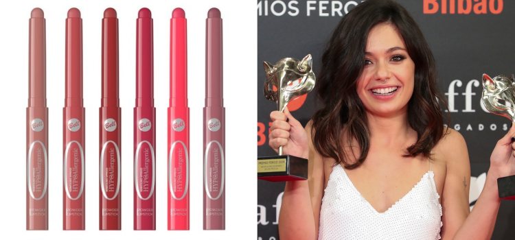 Anna Castillo luce unos labios nude en los Premios Feroz 2019