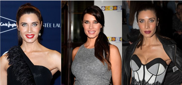 Various looks of anchor Pilar Rubio with a ponytail
