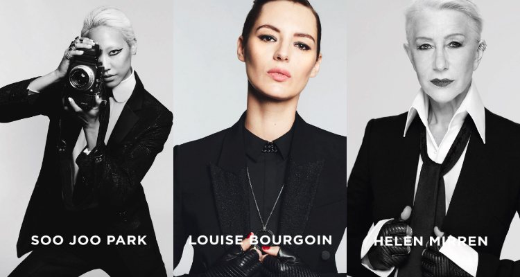 Soo Joo Park, Louise Bourgeois y Helen Mirren para Karl Lagerfeld x L'Oréal Paris
